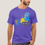 Kids Bulldozer Construction Chanukah Småbarn Boys T Shirt<br><div class="desc">Kids Bulldozer Construction Chanukah Småbarn Boys Hanukkah Kids .</div>
