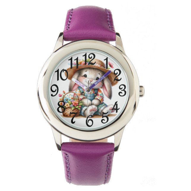 Kids Bunny e- Armbandsur (Framsida)