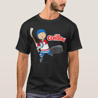 Kids Caillou Barn Ice Hockey T Shirt