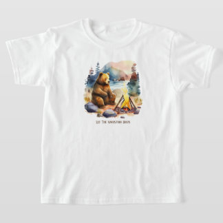Kids Camping T-Shirt
