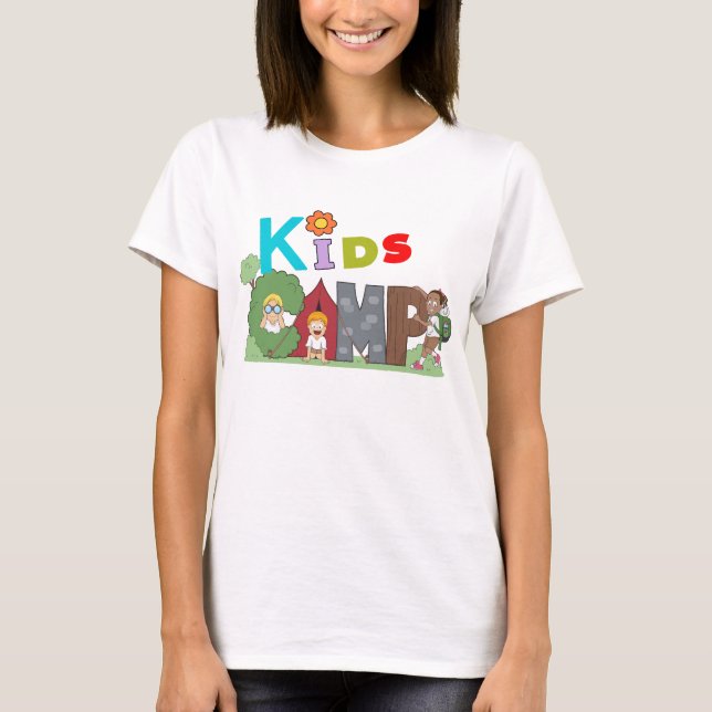 Kids camps T-Shirt (Framsida)