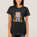 Kids Cat Drinking Boba Hanukkah Kitten Chanukah Je T Shirt<br><div class="desc">Kids Cat Drinking Boba Hanukkah Kitten Chanukah Jewish Helgdag.</div>