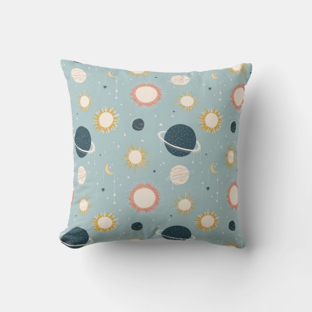 Kids Celestial Space Kudde (Framsida)