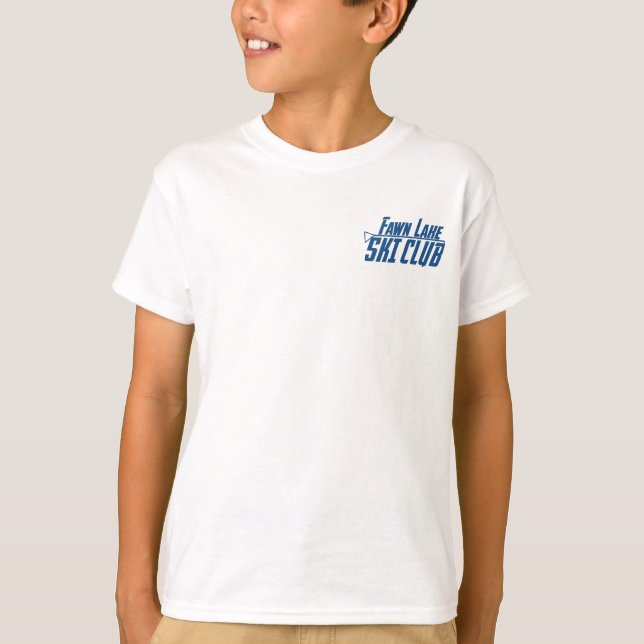 Kids' Champion Dubbla-Dry Jersey T-Shirt (Framsida)