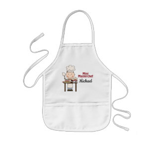 Kids Chef Apron Barnförkläde