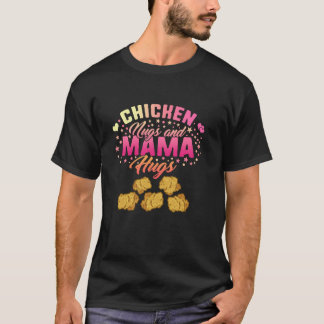 Kids Chicken Nugs och Mamma Hugs Cute Girls Baby S T Shirt