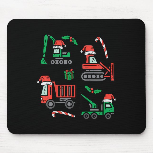 Kids Christmas Construction Vehicles Truck Xmas Bo Musmatta (Framsidan)