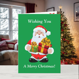Kids CHRISTMAS Jultomten for Boy or Girl Helgkort