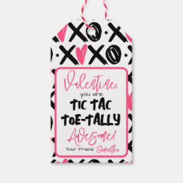 Kids Class Tic Tac Toe tally Fantastisk Valentine Presentetikett