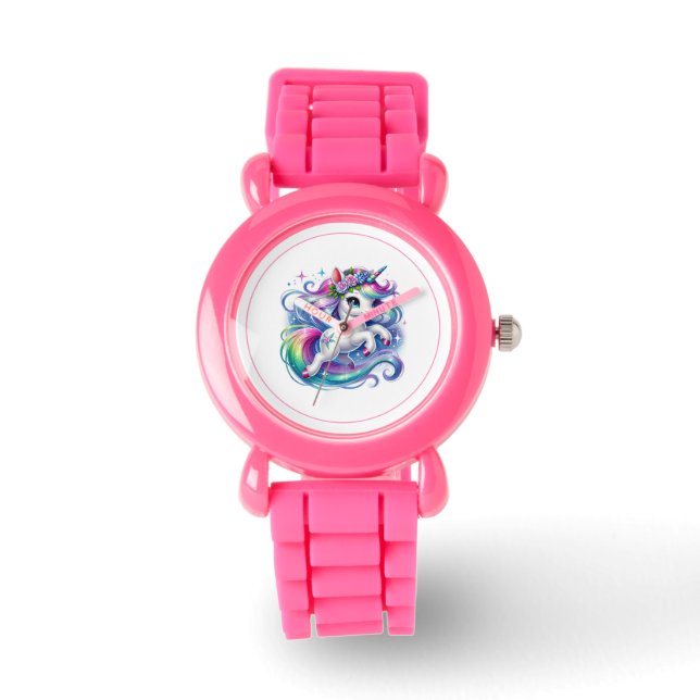 Kids Classic Unicorn Armbandsur (Framsida)