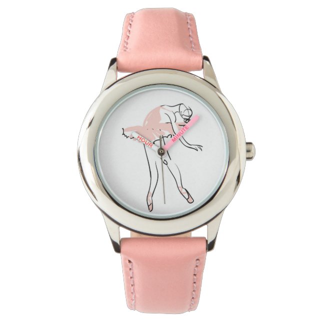 Kids Classic Watch/Ballerina Armbandsur (Framsida)