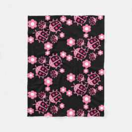 Kids Coccinellidae ladybug Fleecefilt