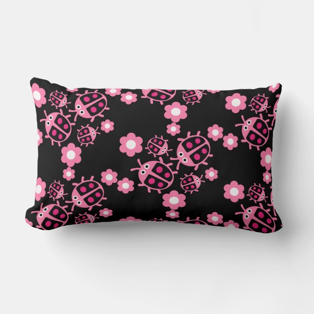 Kids Coccinellidae ladybug Lumbarkudde (Framsida)