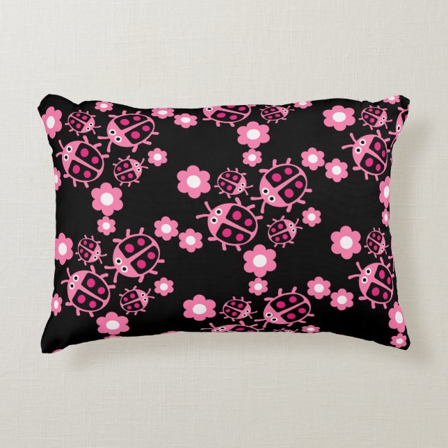 Kids Coccinellidae ladybug Prydnadskudde (Framsidan)