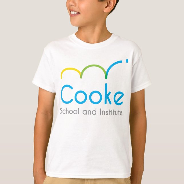 KIDS Cooke Long-Sleeve Shirt, White Tee (Framsida)