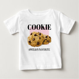 Kids Cookie T-shirt, Personlig Cookie T Shirt