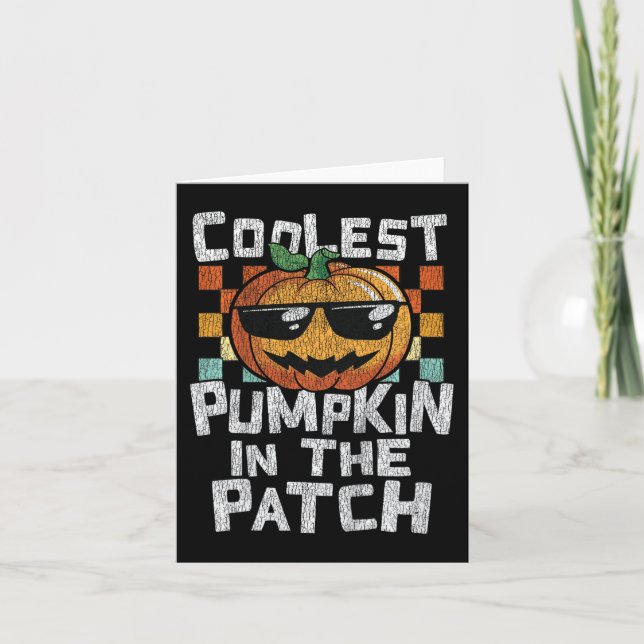 Kids coolaste pumpa i lappar toddlar pojkar hal kort (Framsida)