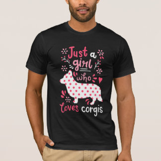 Kids Corgi Bara en Girl Corgis T Shirt
