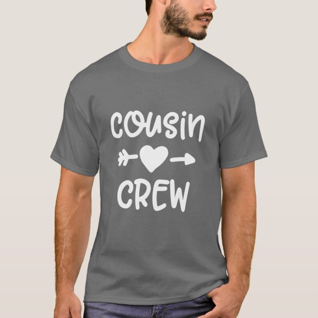 Kids Cousin Crew T Shirt (Framsida)