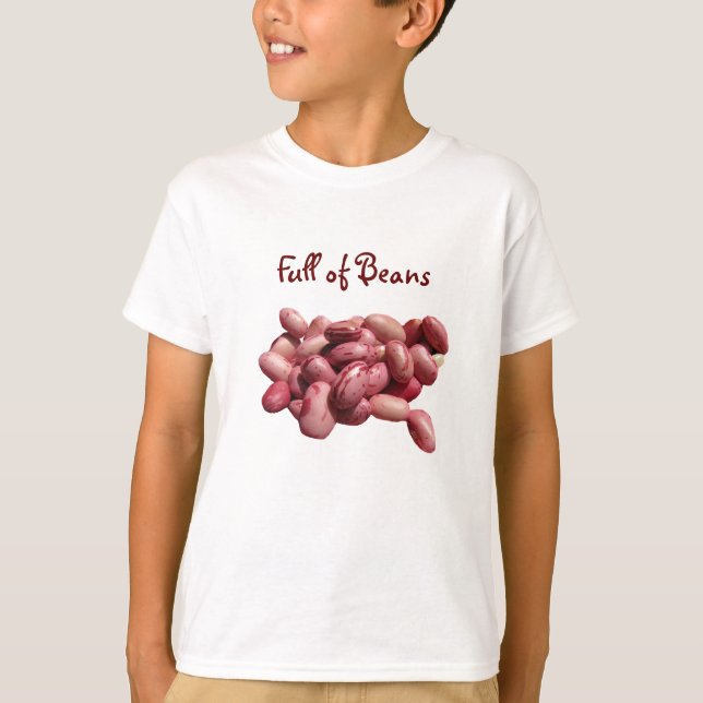 Kids Cranberry Beans T-shirt (Framsida)