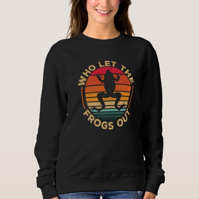 Kids Crazy Frog   Who Let The Frogs Out T Shirt (Framsida)