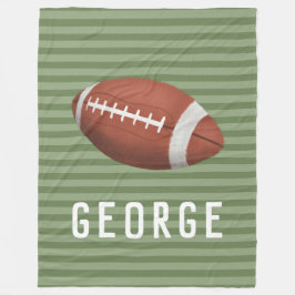 Kids Cute American Football Boys Fleecefilt