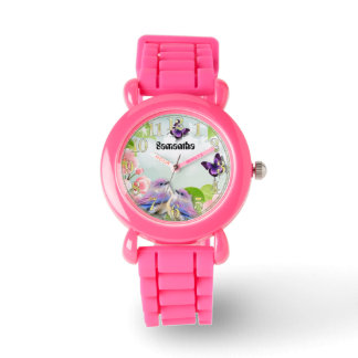 Kids Cute Butterfly Bird Armbandsur