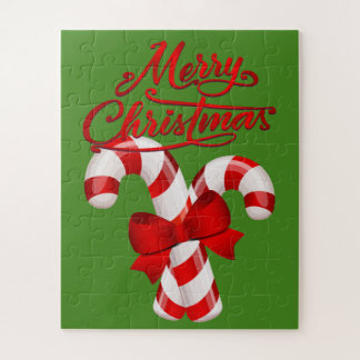 Kids Cute Candy cane Puzzle Pussel