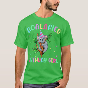 Kids Cute Koalafied Birthday Girls shirt, Koala Be T Shirt