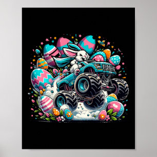 Kids Cute Påsk Shirts for Boys Påskhare Todd Poster