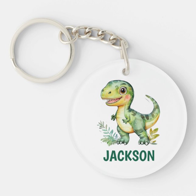 Kids Cute Personlig Dinosaur (Framsidan)