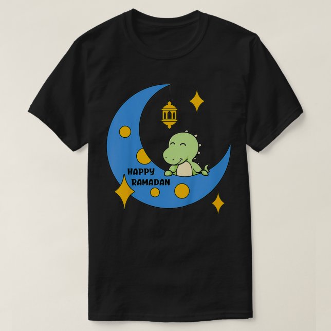 Kids Cute Ramadan Mubarak Ramadan Kareem Eid Mubar T Shirt (Design framsida)