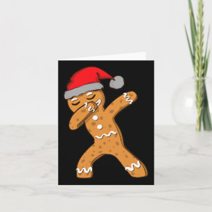 Kids Dabbing Dab Pepparkaksgubbe Julafton Girls Bo Kort