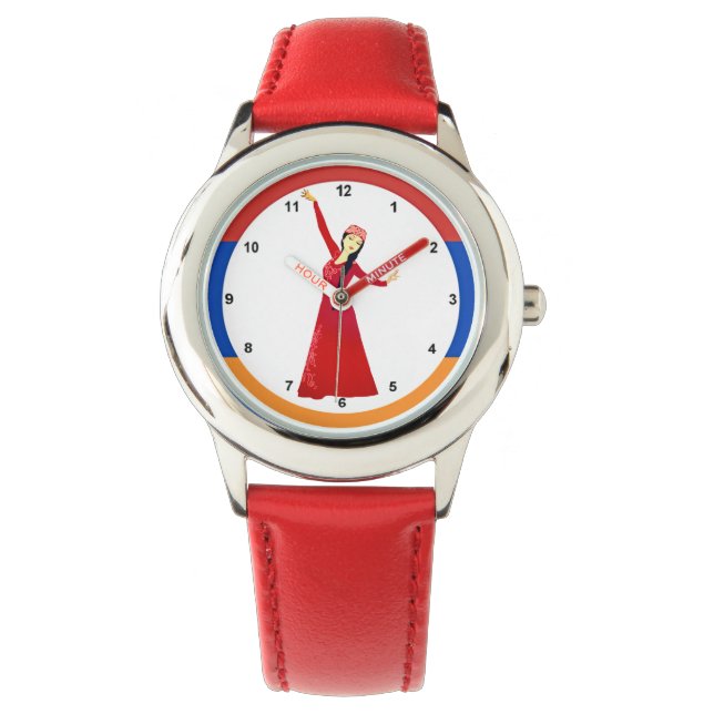 Kids Dancing eWatch Watch Watch Armbandsur (Framsida)