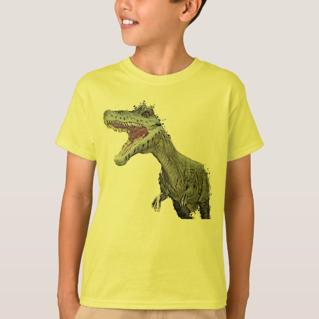 Kids Dinasour T-Shirt (Framsida)