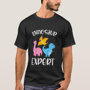 Kids Dino Cute Dinosaur Girl Dinosaurs Expert T Shirt