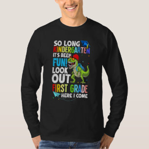 Kids Dino Trex så länge Kindergarten här Kom Gr T Shirt