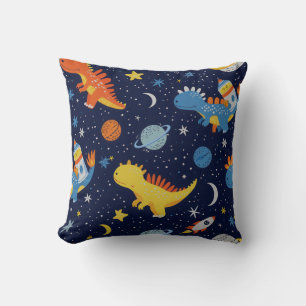 Kids Dinos, Space Dinosaurs Kudde