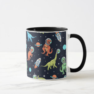 Kids Dinosaur Astronaut Mönster Mugg
