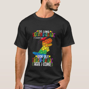 Kids Dinosaur Fidget Leksak så länge 2:a Klass Din T Shirt