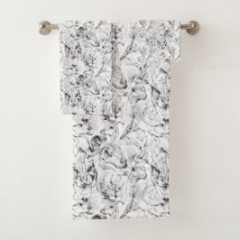 Kids Dinosaur Towel Set