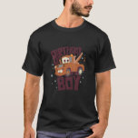 Kids Disney Pixar Cars Birthday Boy Tow Mater Port T Shirt<br><div class="desc">Kids Disney Pixar Cars Birthday Boy Tow Mater Porträtt Youth</div>