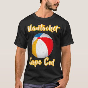 Kids Distress Nantucket Cape Cod Summer Vacation T Shirt