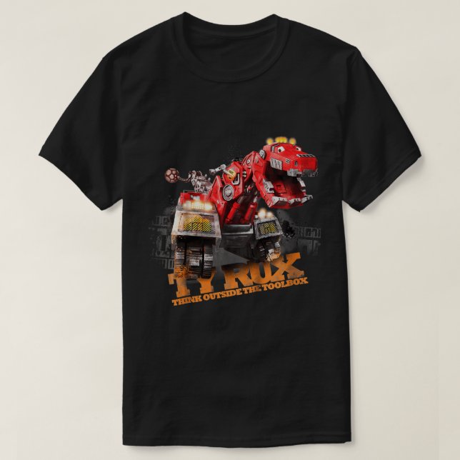 Kids DreamWorks DinoTrux - Ty Rux Action T-Shirt (Design framsida)