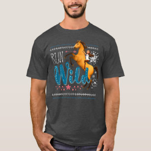 Kids DreamWorks Spirit Riding Free Springa Vild T Shirt