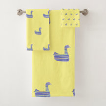 Kids Ducky Anka Gult Designer-utseende