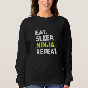 Kids Eat Ssov Ninja Repeat Ninja T Shirt