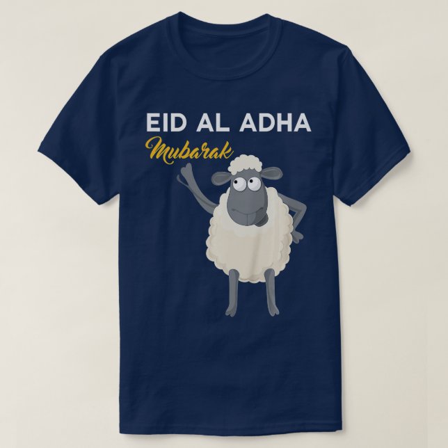 Kids Eid Al Adha för barn Eid Mubarak Lycklig Eid  T Shirt (Design framsida)