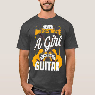Kids Electrical Musical Guitar Cute Youth T Shirt
