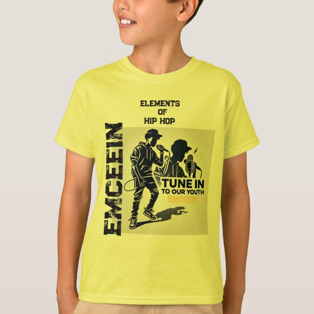 Kids Emceein T-SHIRT (Framsida)